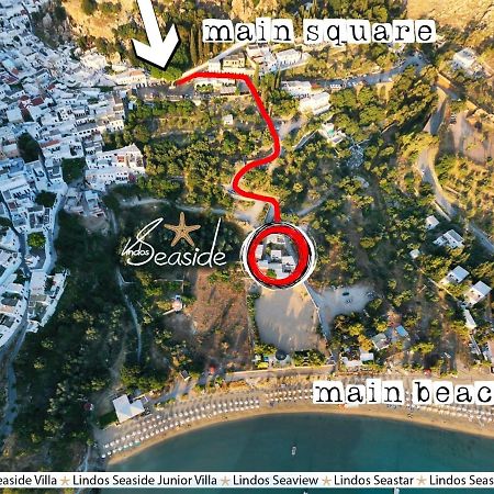 Lindos Seaview Apartment Exteriör bild