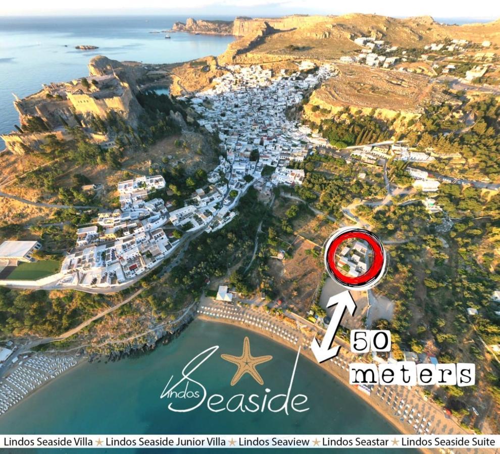 Lindos Seaview Apartment Exteriör bild